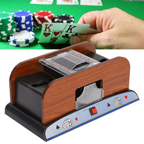 2 deck poker shuffler